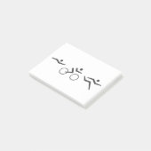 Triathlon Post-it Klebezettel (angewinkelt)