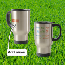 Triathlon Rad Run Zitat personalisierte Sportarten