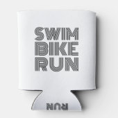 Triathlon-Renndesign Dosenkühler (Rückseite)