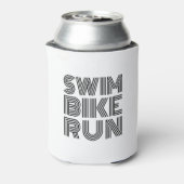 Triathlon-Renndesign Dosenkühler (Kanne Rückseite)