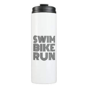 Triathlon-Renndesign Thermosbecher