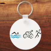 Triathlon Schlüsselanhänger (Vorderseite)