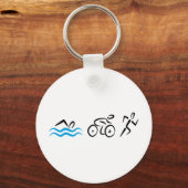 Triathlon Schlüsselanhänger (Vorderseite)