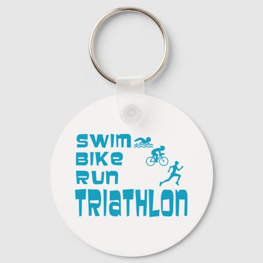 Triathlon Schlüsselanhänger (Vorderseite)