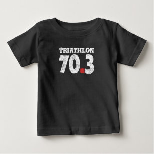 Triathlon, Schwimmbike laufen 70,3  Baby T-shirt
