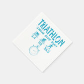 Triathlon Serviette (Ecke)