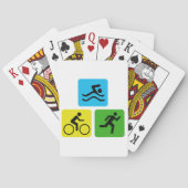 Triathlon Spielkarten (Rückseite)