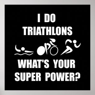 Triathlon-SuperPower Poster