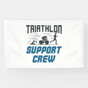 Triathlon Support-Crew Banner