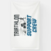Triathlon Support-Crew Banner (Vertikal)