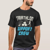 Triathlon Support-Crew T-Shirt (Vorderseite)