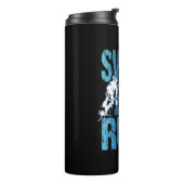 Triathlon - Swim Bike Run Thermosbecher (Nach links gedreht)
