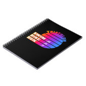 Triathlon Swim, Fahrrad, laufen Notizblock (Linke Seite)