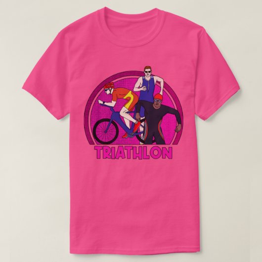 Triathlon T-Shirt (Design vorne)