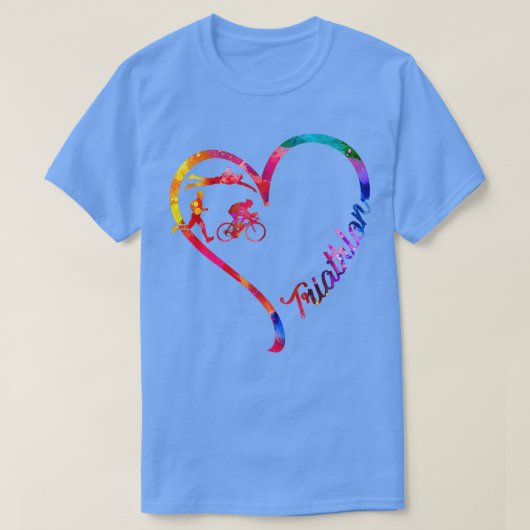 Triathlon T-Shirt (Design vorne)
