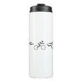 Triathlon Thermosbecher (Vorderseite)