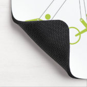 Triathlon-Trainer, Triathlon-Trainer Mousepad (Ecke)
