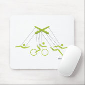 Triathlon-Trainer, Triathlon-Trainer Mousepad (Mit Mouse)