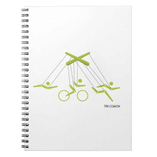 Triathlon-Trainer, Triathlon-Trainer Notizblock (Vorderseite)