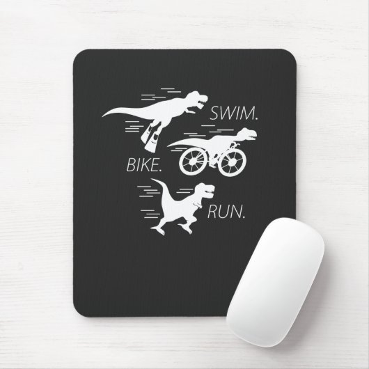 Triathlon Trex Mousepad (Mit Mouse)