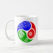 Triathlon TRI Yin Yang Kaffeetasse (Links)
