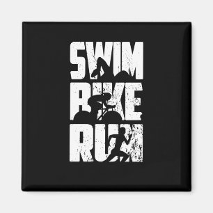 Triathlon Triathlet Magnet