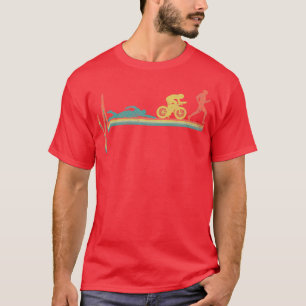 Triathlon Triathlet Vintage T-Shirt
