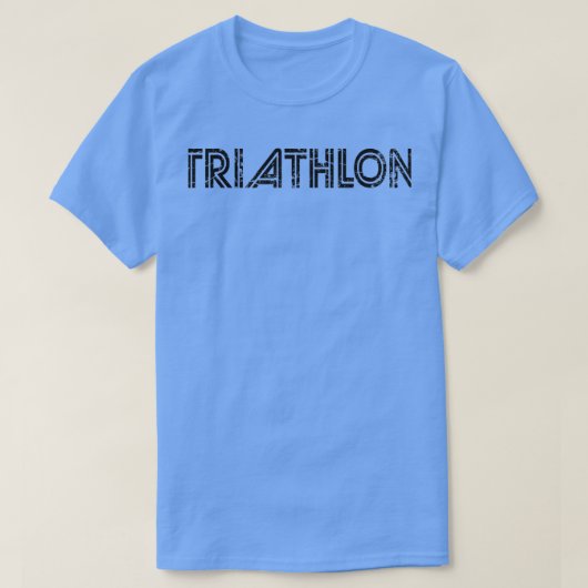 Triathlon-Triathlete 28 T-Shirt (Design vorne)