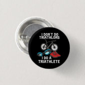 Triathlon Triathlete Button (Vorne & Hinten)