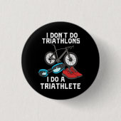 Triathlon Triathlete Button (Vorderseite)