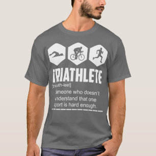 Triathlon Triathlete Geschenk T-Shirt