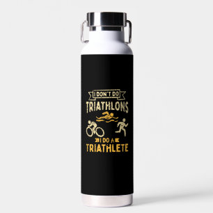 Triathlon Triathlete Trinkflasche