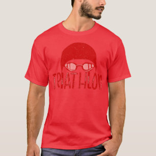 Triathlon Triathleten Sport olympia laufen Geschen T-Shirt