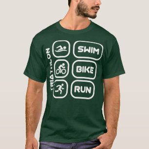 Triathlon-Triathleten-Sportgeschenk 8 T-Shirt