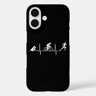 Triathlon - Triathlon Heartbeat iPhone 16 Hülle