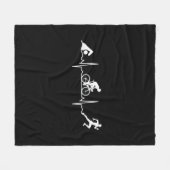 Triathlon - Triathlon Heartbeat Fleecedecke (Vorderseite (Horizontal))