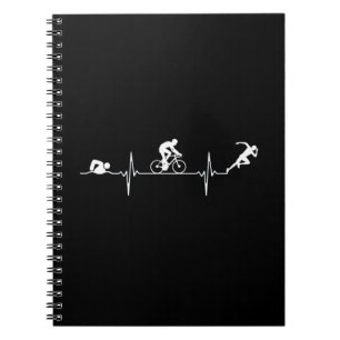 Triathlon - Triathlon Heartbeat Notizblock