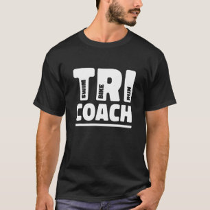 Triathlon Triathlon Triathle Tri Coach Grafischer  T-Shirt