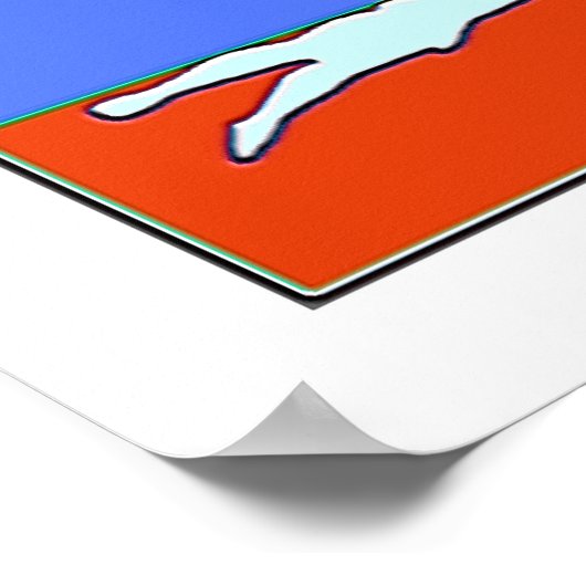 Triathlon Triptych Poster (Ecke)