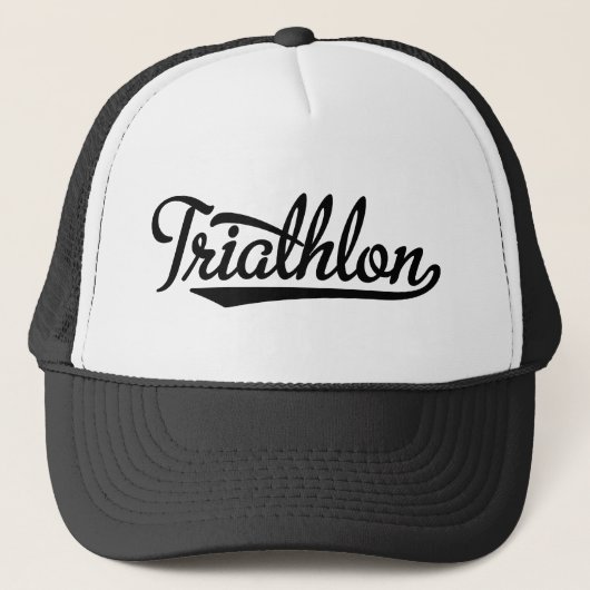 triathlon truckerkappe (Vorderseite)