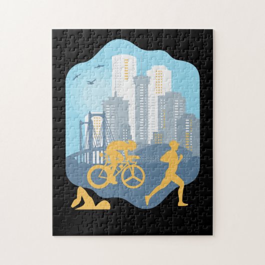 Triathlon, Urban, Lifestyle & City Puzzle (Vertikal)