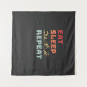 Triathlon Wandteppich (Vorderseite (Horizontal))