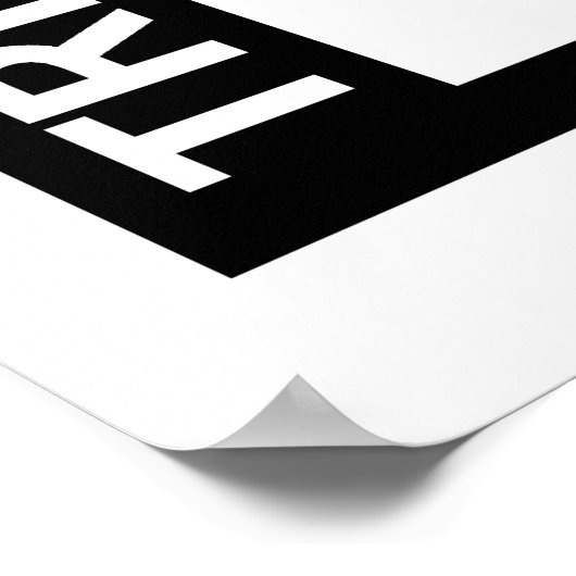 Triathlon wird für alle mit E bewertet Poster (Ecke)