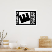 Triathlon wird für alle mit E bewertet Poster (Küche)