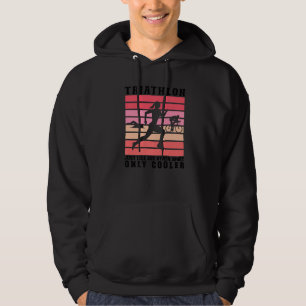 Triathlon Women Triathleten Swim Bike Lauf Triathl Hoodie