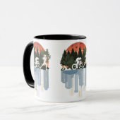 Triathlon, wunderbare Natur Tasse (Vorderseite Links)