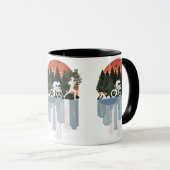 Triathlon, wunderbare Natur Tasse (VorderseiteRechts)
