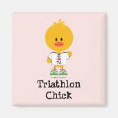 TriathlonChick Magnet (Vorne)