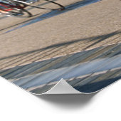 Triathloners Cycling Poster (Ecke)