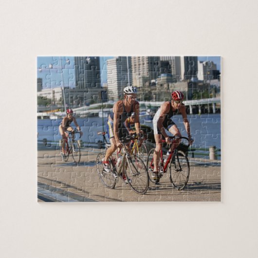Triathloners Cycling Puzzle (Horizontal)
